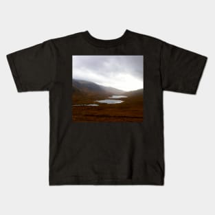 Lakes and Sky: Isle of Mull, Scotland Kids T-Shirt